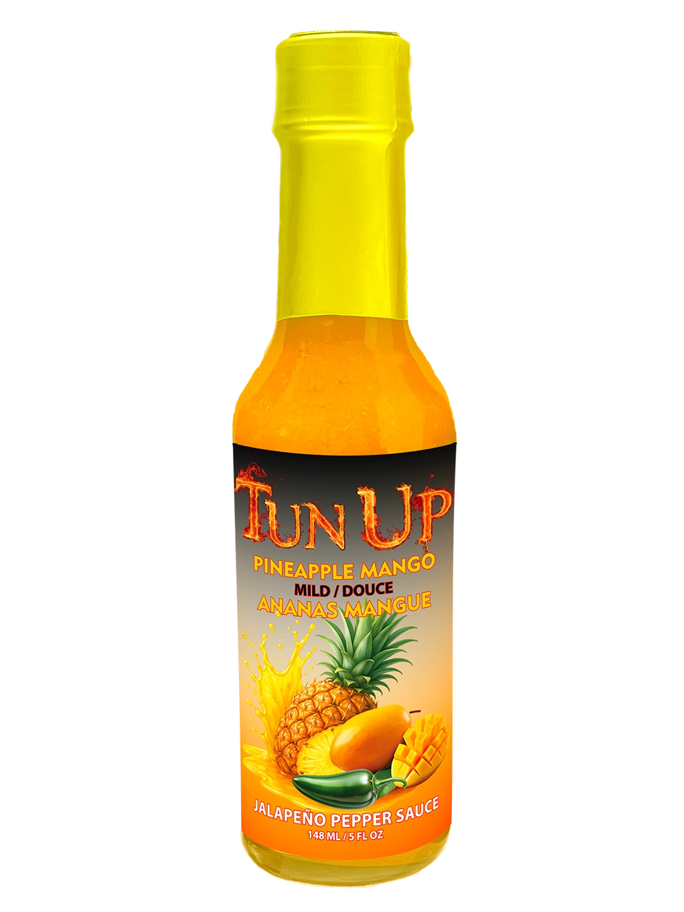 Jalepeno Pineapple/Mango Mild Hot Sauce