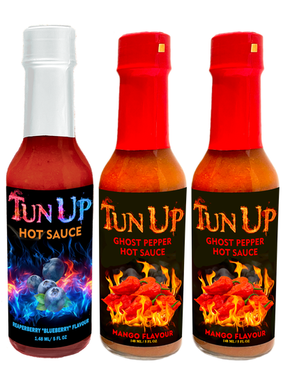 Pack of 3 (1 Blueberry Reaper + 2 Ghost Pepper Mango)