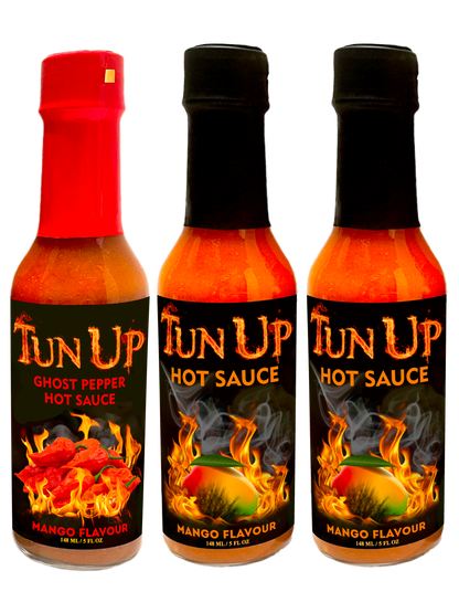 Pack of 3 (1 Ghost Pepper + 2 Mango)